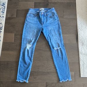 Madewell Distressed Jeans